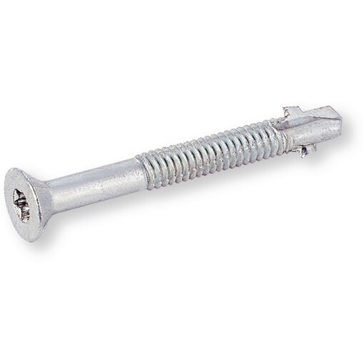 Wing-tip self-drilling screw 6.3x60, UNC, csk Ø15, TX30, zinc-plated